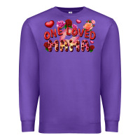 Purple One loved mama Premium Sweatshirt - FaDigitalArtStudio