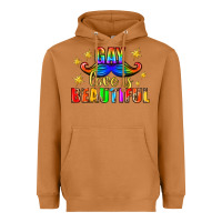 Meerkat Gay Love Is Beautiful Pride Lgbtq Heavyweight Hoodie - BundleAndBundleShop