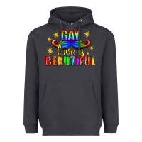 Smoke Gay Love Is Beautiful Pride Lgbtq Heavyweight Hoodie - BundleAndBundleShop
