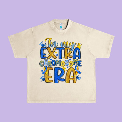 In My Extra Chromosome Era Urban Heavy Tee Designed By Artiststas