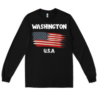 Black Washington Long Sleeve Tee - Bettercallsaul
