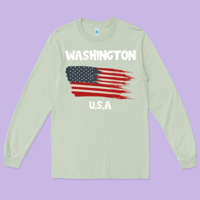 Washington Long Sleeve Tee Designed By Bettercallsaul