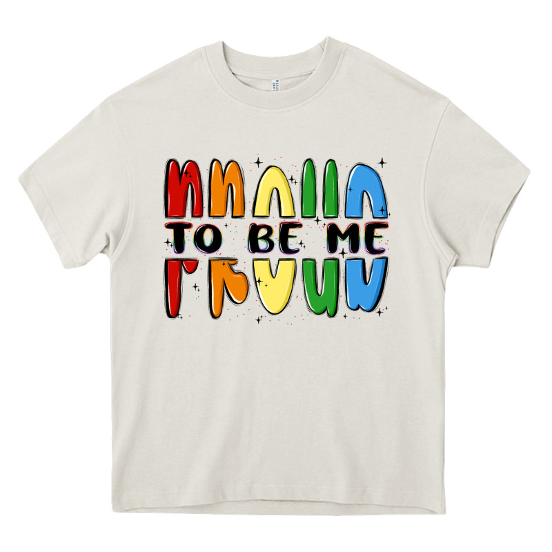 Proud To Be Me Heavy Core Tee by MaliasSmallBusiness | Teevron
