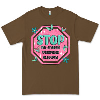 Cacao stop no energy vampires allowed Premium Tee - MaliasSmallBusiness