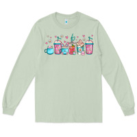 Matcha easter coffee cups libbey glass Long Sleeve Tee - Jasminsmagicworld