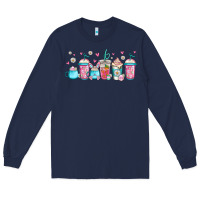 Navy easter coffee cups libbey glass Long Sleeve Tee - Jasminsmagicworld