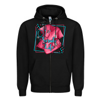 Black nurse scrub life olivia Zipper Hoodie - OliviaCreatesArt