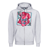 Heather Grey nurse scrub life olivia Zipper Hoodie - OliviaCreatesArt
