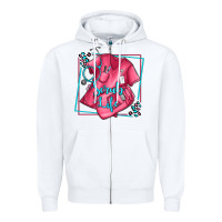 White nurse scrub life olivia Zipper Hoodie - OliviaCreatesArt