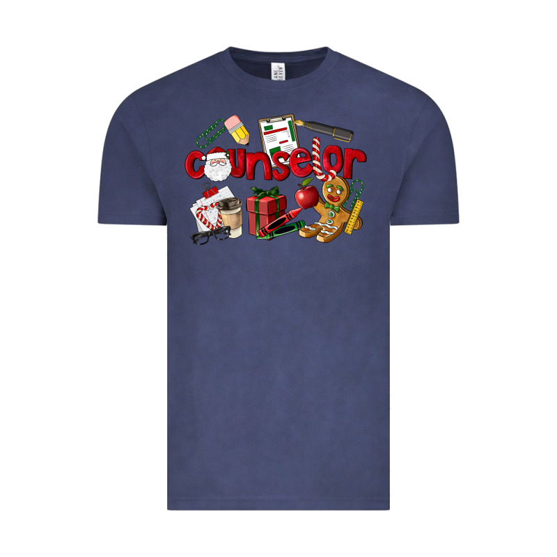 Counselor Christmas Vintage Tee by LillyAllenDesigns | Teevron