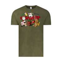 Vintage Olive Counselor Christmas Vintage Tee - LillyAllenDesigns