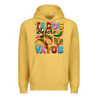 Tacos Before Vatos Valentine's Day Premium Hoodie | Teevron