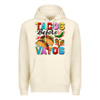 Sandshell Tacos before Vatos Valentine's Day Premium Hoodie - FaDigitalArtStudio