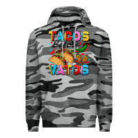 Slate Camo Tacos before Vatos Valentine's Day Premium Hoodie - FaDigitalArtStudio