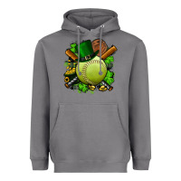 Storm st.patrick's day softball Heavyweight Hoodie - FaDigitalArtStudio