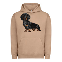 Pigment Burro Dachshund Dog Illustrations Urban Hoodie - LillyAllenDesigns