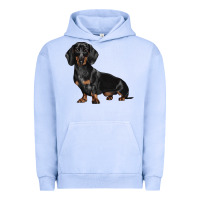 Pigment Grape Ice Dachshund Dog Illustrations Urban Hoodie - LillyAllenDesigns
