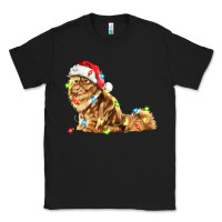 Black christmas persian cat Classic Tee - LillyAllenDesigns