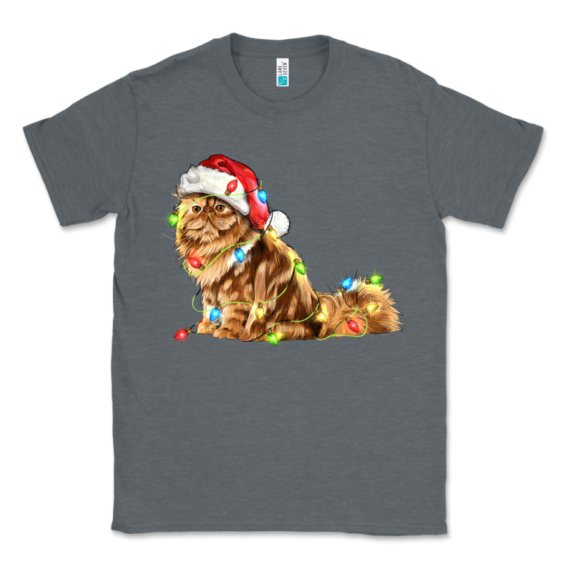Christmas Persian Cat Classic Tee by LillyAllenDesigns | Teevron
