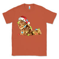 Copper christmas persian cat Classic Tee - LillyAllenDesigns