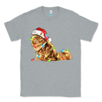 Heather Grey christmas persian cat Classic Tee - LillyAllenDesigns