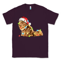 Plum christmas persian cat Classic Tee - LillyAllenDesigns