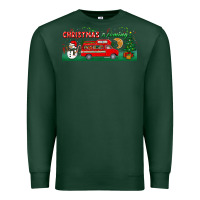 Sports Green christmas is coming Premium Sweatshirt - BundleAndBundleShop