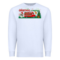 White christmas is coming Premium Sweatshirt - BundleAndBundleShop