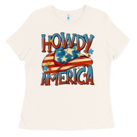 Bone howdy america Ladies Tee - MaliasSmallBusiness