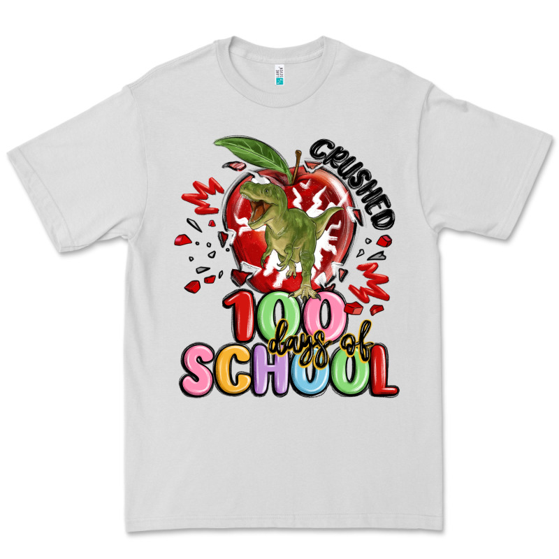 Crushed 100 Days Of School Premium Tee by MaliasSmallBusiness | Teevron