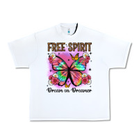 White free spirit dream on dreamer Urban Heavy Tee - Artiststas