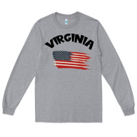 Heather Grey VIRGINIA Long Sleeve Tee - Bettercallsaul