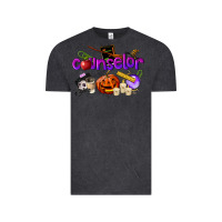 Vintage Black Counselor Halloween Vintage Tee - LillyAllenDesigns