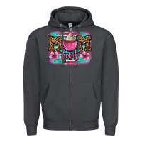 Smoke mom fuel coffee cup Zipper Hoodie - OliviaCreatesArt