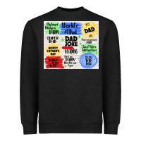 Black dad joke loading Heavyweight Sweatshirt - TumblerDesignByShophia