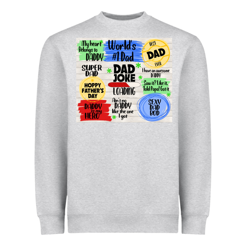 Dad Joke Loading Heavyweight Sweatshirt by TumblerDesignByShophia | Teevron