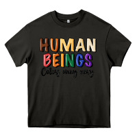 Asphalt human beings colors may vary Heavy Core Tee - MaliasSmallBusiness