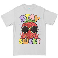 Dove Grey stay sweet Premium Tee - MaliasSmallBusiness