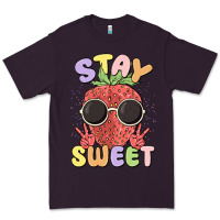 Plum stay sweet Premium Tee - MaliasSmallBusiness