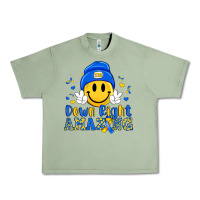 Oil Green down right amazing Urban Heavy Tee - Artiststas