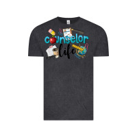 Vintage Black Counselor Life Vintage Tee - LillyAllenDesigns