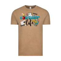 Vintage Coffee Counselor Life Vintage Tee - LillyAllenDesigns