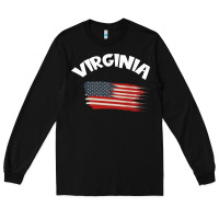 Black VIRGINIA Long Sleeve Tee - Bettercallsaul
