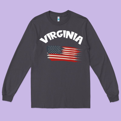 Virginia Long Sleeve Tee Designed By Bettercallsaul