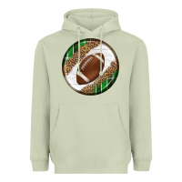 Matcha American Football Round Carrings 2 Heavyweight Hoodie - BundleAndBundleShop
