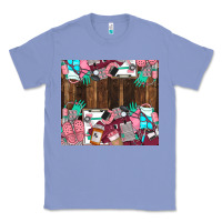 Colony Blue custom name Classic Tee - LillyAllenDesigns