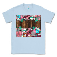 Dusty Blue custom name Classic Tee - LillyAllenDesigns