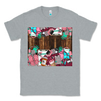 Heather Grey custom name Classic Tee - LillyAllenDesigns