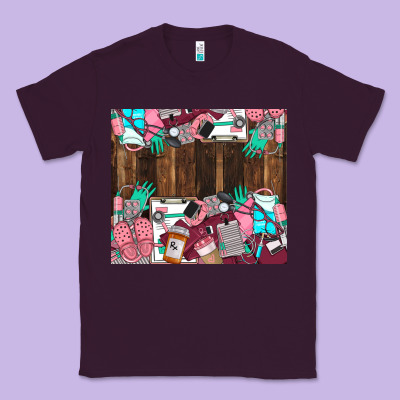 Custom Name Classic Tee Designed By Lillyallendesigns