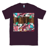 Plum custom name Classic Tee - LillyAllenDesigns
